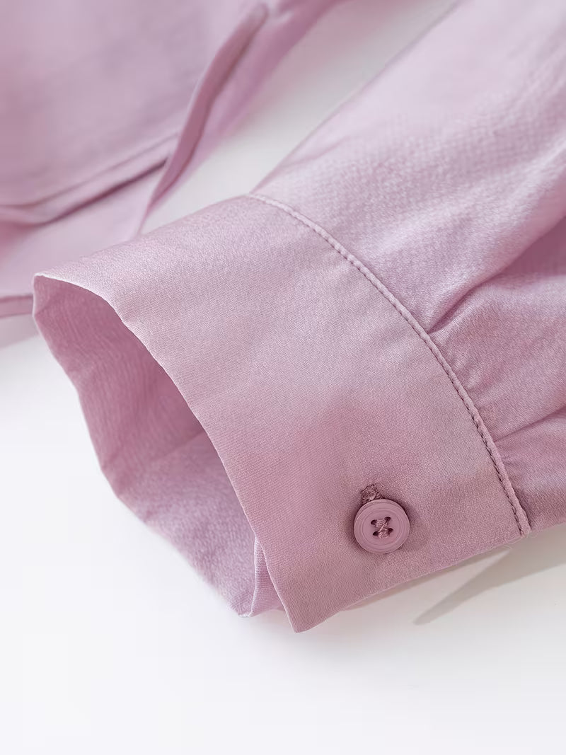 Long-Sleeve Breathable Shirt + Camisole Dress Set, Spring/Summer New Women's Dress Set, High-Quality Business Vintage Style