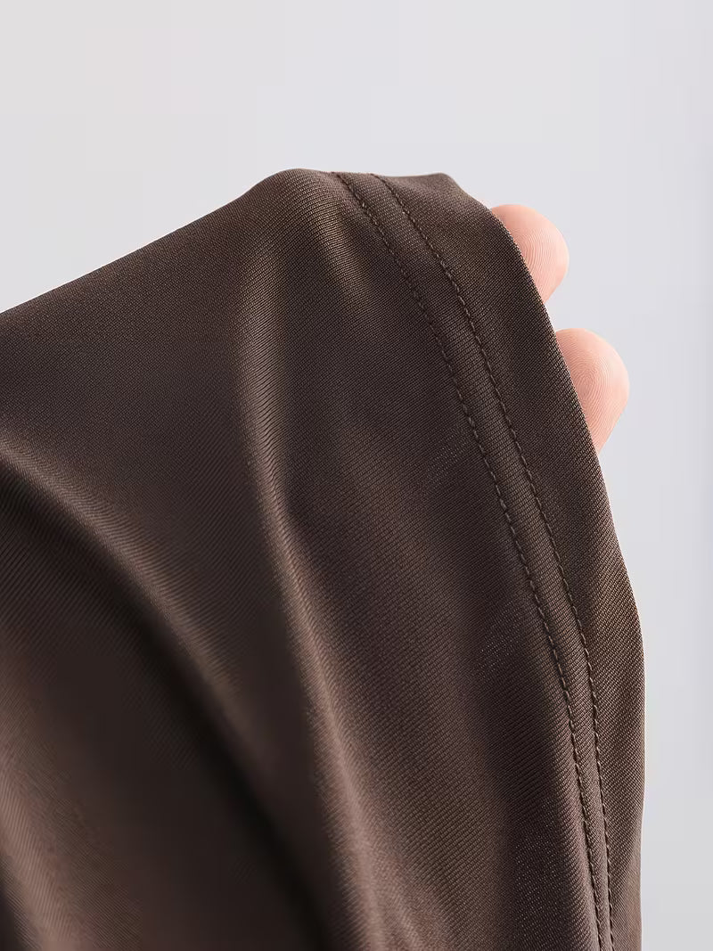 Asymmetric Off-the-Should Fitted Mini Dress